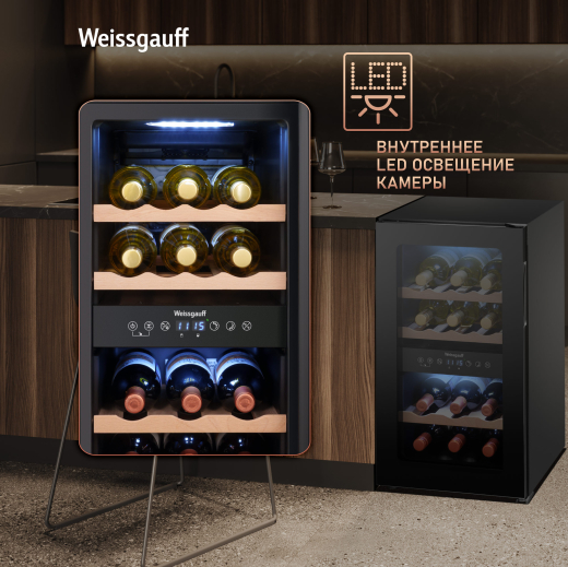 ������ ����������� Weissgauff WWC-16 DualZone Compressor