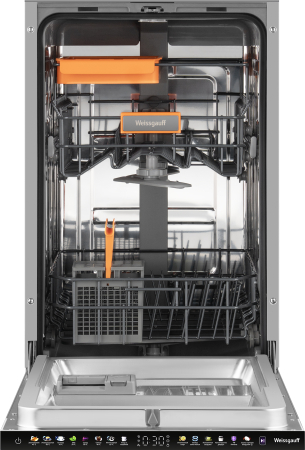 ������������ ������������� ������ � ��������� ������� �� ����, ����-����������� � ���������� Weissgauff BDW 4538 Touch Inverter Autoopen Timer Floor