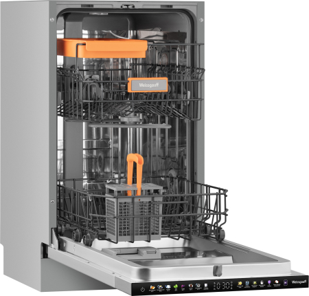 ������������ ������������� ������ � ��������� ������� �� ����, ����-����������� � ���������� Weissgauff BDW 4538 Touch Inverter Autoopen Timer Floor