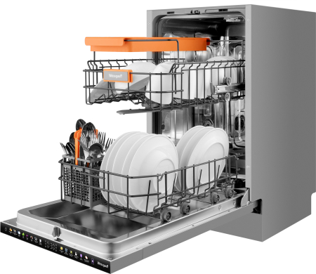 ������������ ������������� ������ � ��������� ������� �� ����, ����-����������� � ���������� Weissgauff BDW 4538 Touch Inverter Autoopen Timer Floor