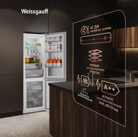     Weissgauff WRK 2000 Premium Total NoFrost White