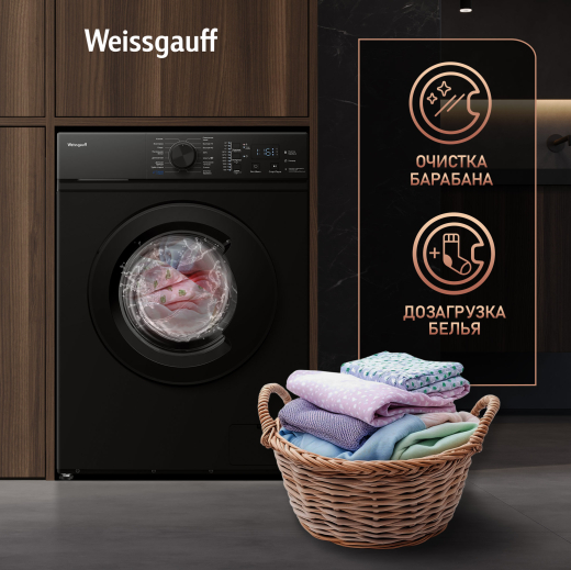 C��������� ������ � ���������� � ����� Weissgauff WM 4527 DC Inverter Steam Black