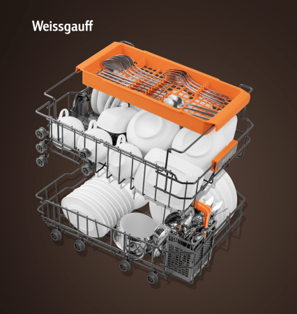 ������������ ������������� ������ � ��������� ������� �� ����, ����-����������� � ���������� Weissgauff BDW 4538 Touch Inverter Autoopen Timer Floor