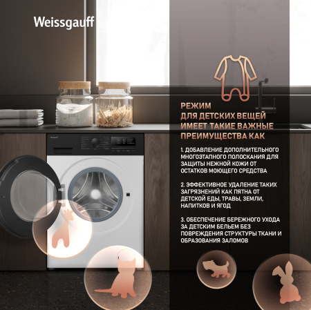 C��������� ������ � ���������� � ����� Weissgauff WM 40106 Inverter Steam