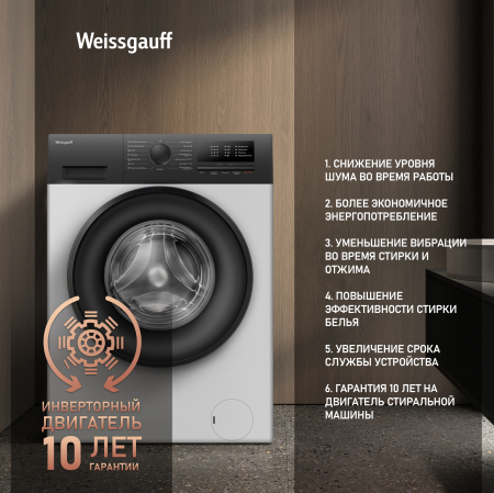 C��������� ������ � ���������� � ����� Weissgauff WM 40106 Inverter Steam