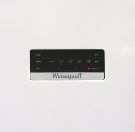 ��������������� ����������� � ���������� Weissgauff WRK 2010 D Inverter NoFrost White Soft Close