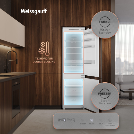 ������������ ����������� � ���������� Weissgauff WRKI 195 Total NoFrost Inverter