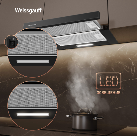    Weissgauff TEL 500 Black Glass