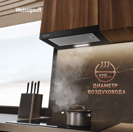    Weissgauff TEL 500 Black Glass