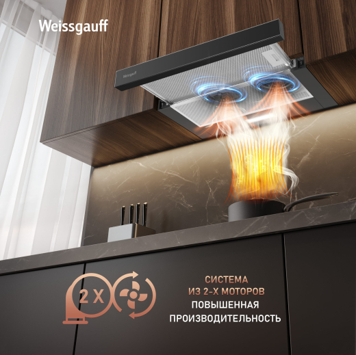 �������� ������������ ������� Weissgauff TEL 600 2M Black Glass