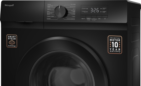 C      Weissgauff WM 39106 Inverter Steam Black