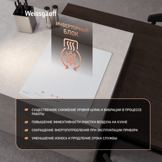 ������������ �������� ������ � ���������� � ��������� Weissgauff HI 430 WSC