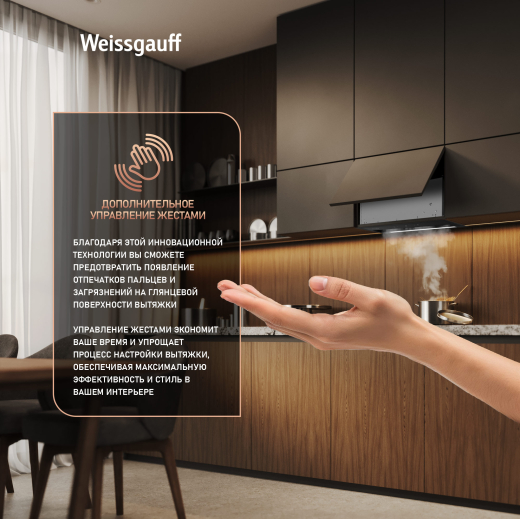 �������� ������������ ������� Weissgauff BOX 900 Remove Touch Black Glass