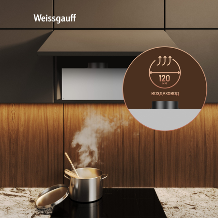 �������� ������������ ������� Weissgauff Quadra 600 Touch Black Glass