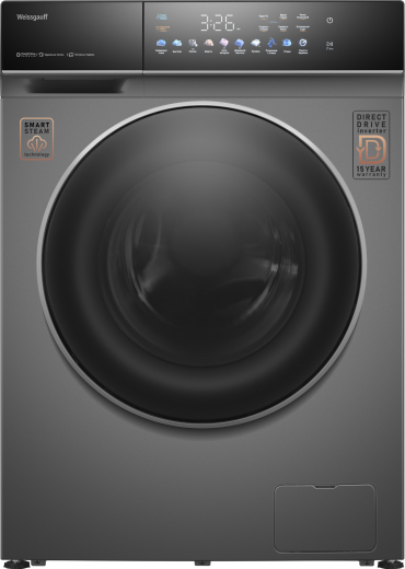 C��������� ������ � ������ �������� ���������� � ����� Weissgauff WM 62210 Direct Drive Touch Inverter Steam Grey