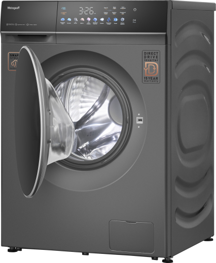 C��������� ������ � ������ �������� ���������� � ����� Weissgauff WM 62210 Direct Drive Touch Inverter Steam Grey