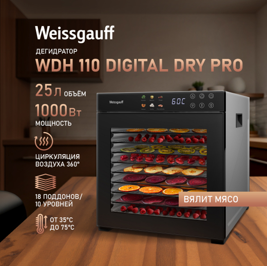 ���������� Weissgauff WDH 110 Digital Dry Pro