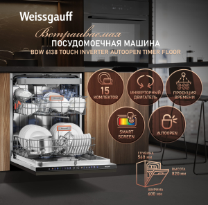       , -   Weissgauff BDW 6138 Touch Inverter Autoopen Timer Floor