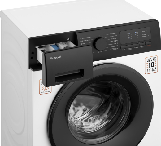 C��������� ������ � ���������� � ����� Weissgauff WM 40106 Inverter Steam