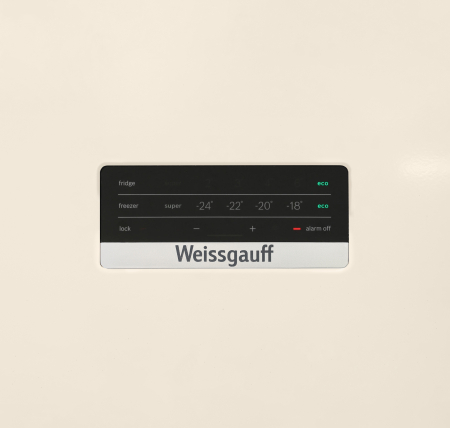 ��������������� ����������� � ���������� Weissgauff WRK 2010 D Inverter NoFrost Beige