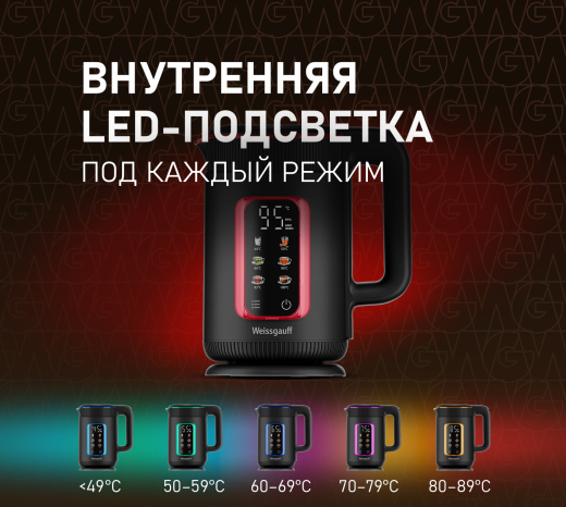 ������ ������������� Weissgauff WK 1530 Db Touch BodyCool