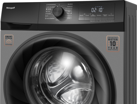 ���������� ������ � ���������� � ����� Weissgauff WM 4947 DC Inverter Steam Grey