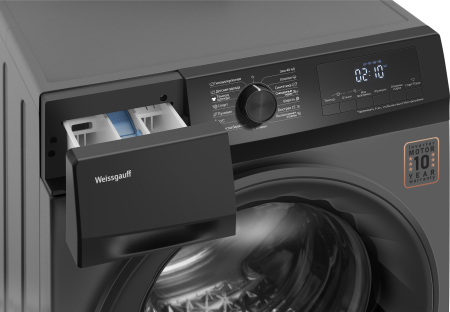 ���������� ������ � ���������� � ����� Weissgauff WM 4947 DC Inverter Steam Grey