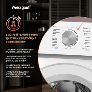 ���������� ������ � ���������� � ����� Weissgauff WM 4506 Inverter Steam