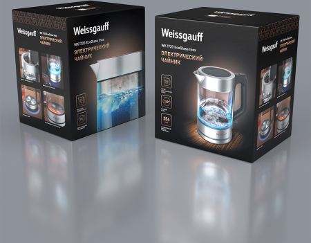 ������ ������������� Weissgauff WK 1720 ECOGLASS INOX