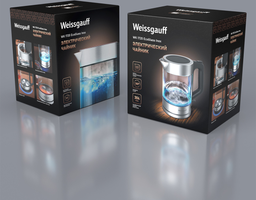������ ������������� Weissgauff WK 1720 ECOGLASS INOX