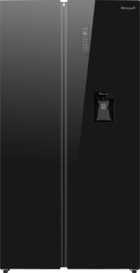 ��������������� ����������� � ���������� � ������� ���� Weissgauff WSBS 590 Inverter NoFrost Water Dispenser Black Glass 
