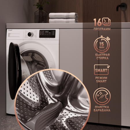 C��������� ������ � ���������� � ����� Weissgauff WM 61212 DC Inverter Steam