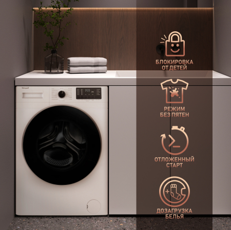 C��������� ������ � ���������� � ����� Weissgauff WM 61212 DC Inverter Steam