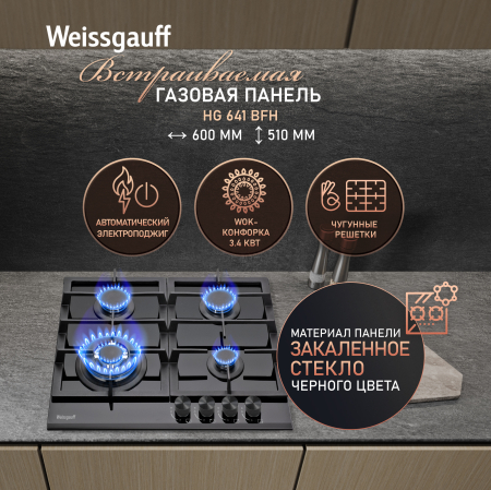 �������� ������ Weissgauff HG 641 BFh