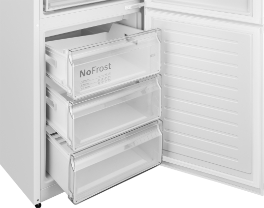 ��������������� ����������� � ���������� Weissgauff WRK 2010 D Inverter NoFrost White Soft Close