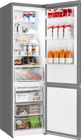 ��������������� ����������� � ���������� Weissgauff WRK 2010 D Inverter NoFrost Inox