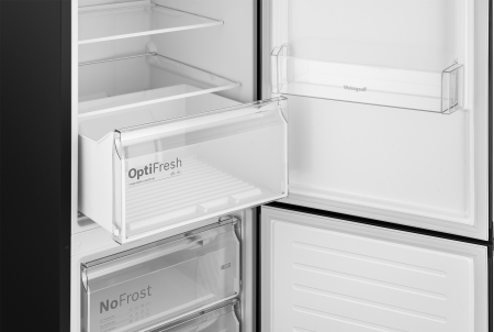 ��������������� ����������� � ���������� Weissgauff WRK 2010 D Inverter NoFrost Black Soft Close