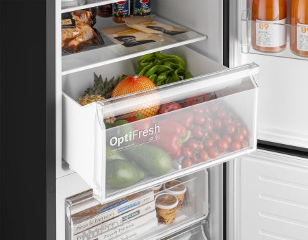 ��������������� ����������� � ���������� Weissgauff WRK 2010 D Inverter NoFrost Black Soft Close