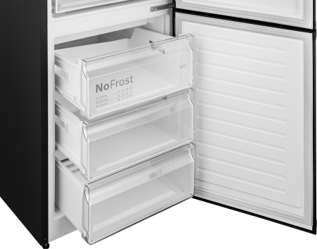 ��������������� ����������� � ���������� Weissgauff WRK 2010 D Inverter NoFrost Black