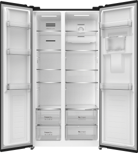 ��������������� ����������� � ���������� � ������� ���� Weissgauff WSBS 590 Inverter NoFrost Water Dispenser Black Glass 