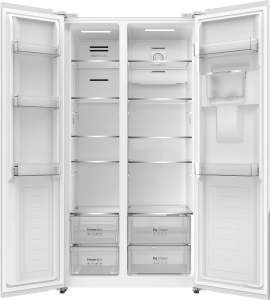 ��������������� ����������� � ���������� � ������� ���� Weissgauff WSBS 590 Inverter NoFrost Water Dispenser White