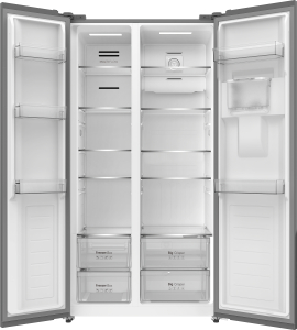 ��������������� ����������� � ���������� � ������� ���� Weissgauff WSBS 590 Inverter NoFrost Water Dispenser Grey