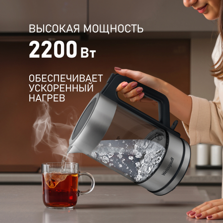 ������ ������������� Weissgauff WK 1720 ECOGLASS INOX