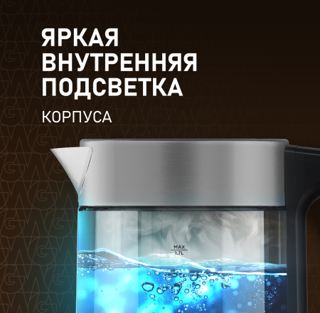 ������ ������������� Weissgauff WK 1720 ECOGLASS INOX