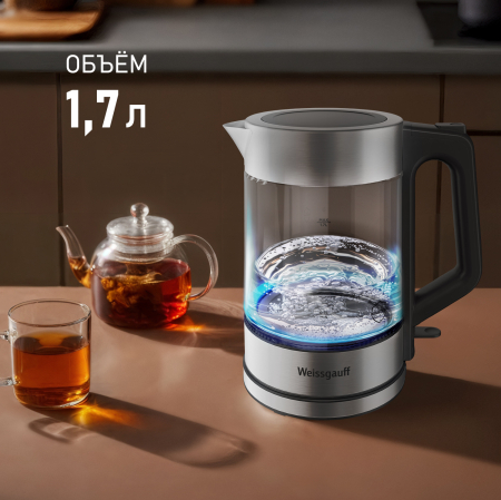 ������ ������������� Weissgauff WK 1720 ECOGLASS INOX