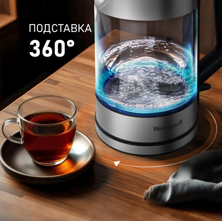 ������ ������������� Weissgauff WK 1720 ECOGLASS INOX