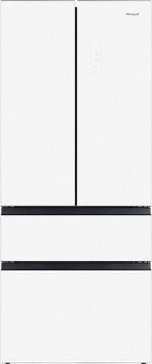 ��������������� ����������� Weissgauff WFD 450 Built-in Inverter NoFrost White Glass