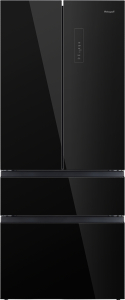 ��������������� ����������� Weissgauff WFD 450 Built-in Inverter NoFrost Black Glass