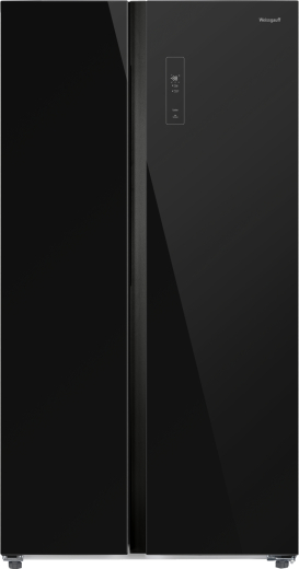��������������� ����������� � ���������� Weissgauff WSBS 550 Built-in NoFrost Inverter Black Glass