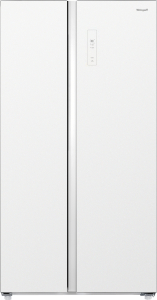 ��������������� ����������� � ���������� Weissgauff WSBS 550 Built-in NoFrost Inverter White Glass